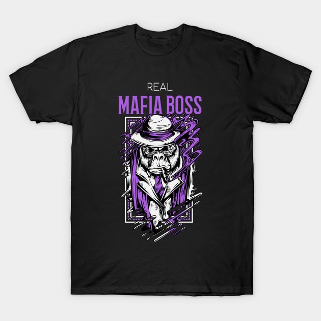 real mafia boss T-Shirt by WOAT